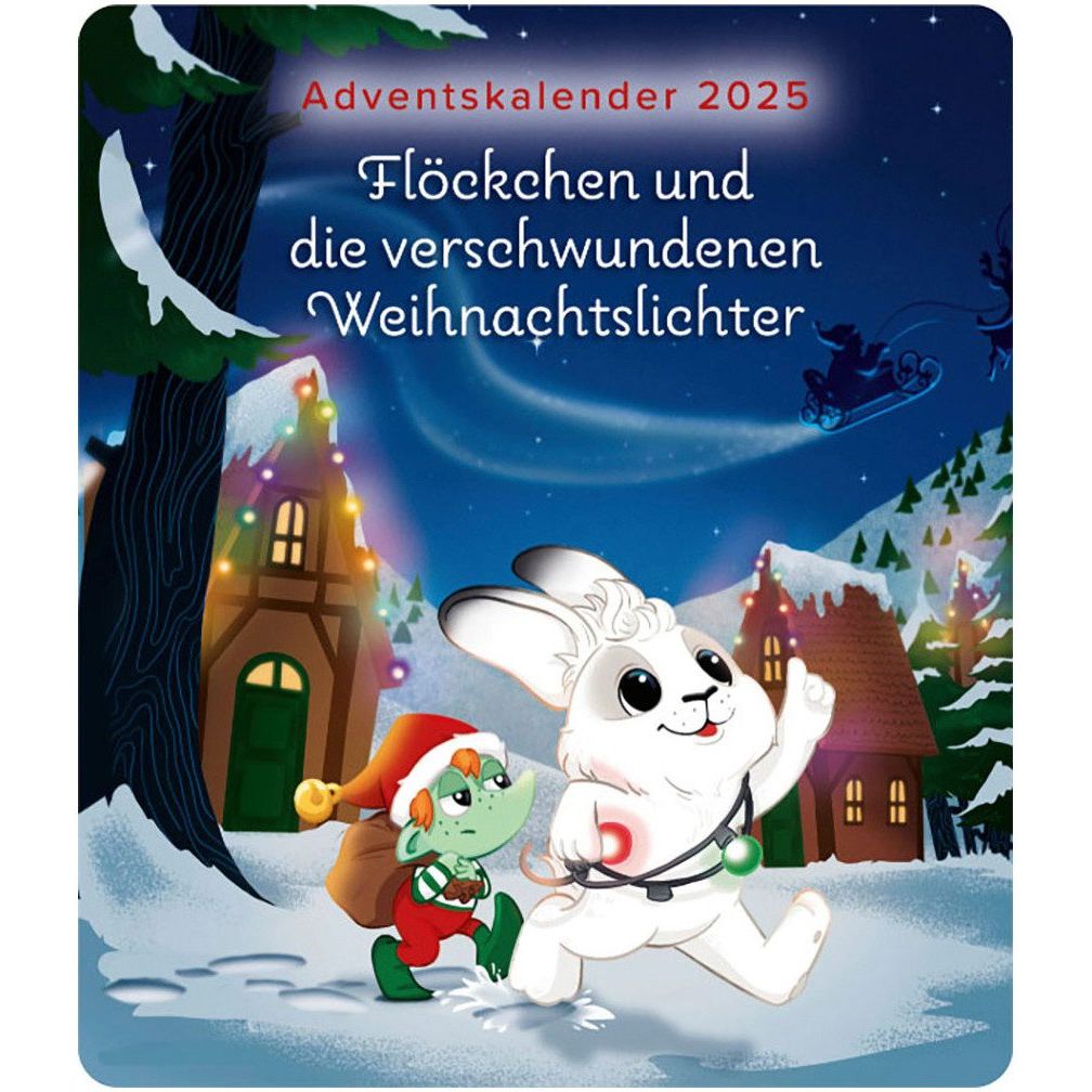 TONIES Hörspielfigur Adventskalender 2025 -Flöckchen + die verschwundenen Weihnachtslichter