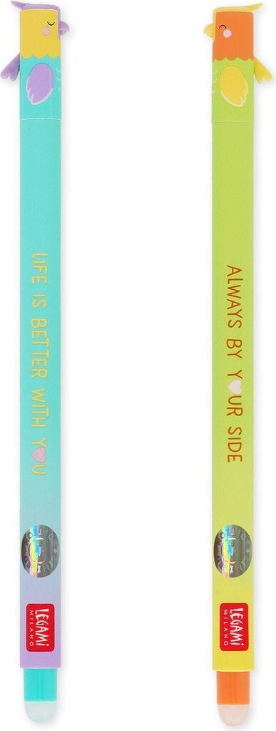 Legami Better Together Valentinstag Valentin 2er-Set Löschbare Gelstifte