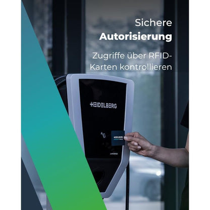 HEIDELBERG Amperfied Wallbox mit App-Steuerung. 11 kW Ladeleistung. §14 a-konform. Inkl. 7,5 m Ladekabel. Bis zu 5 Jahre Garantie. Smarte Ladestation Connect.Home