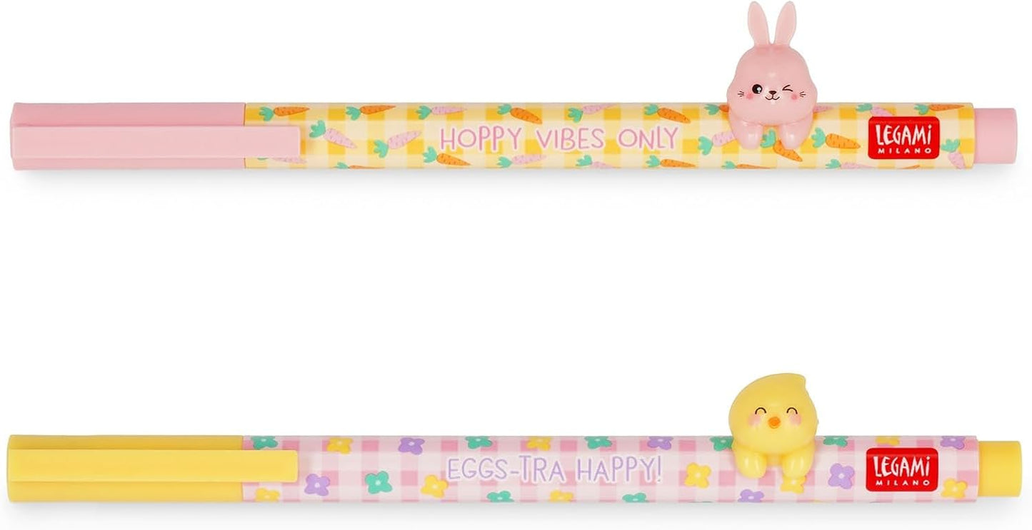 Legami Löschbare Gelstifte 2er Set Hoppy Easter 2026