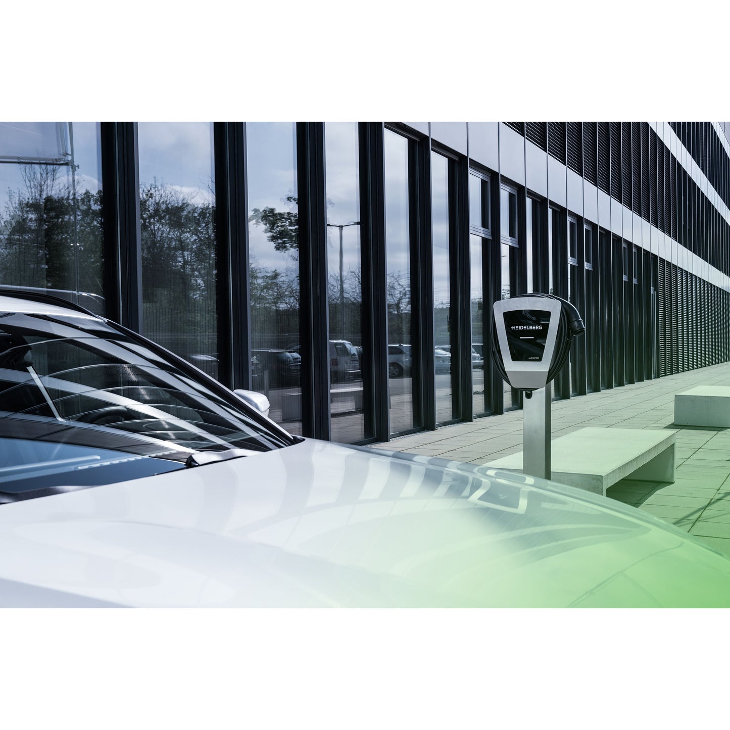 HEIDELBERG Amperfied Wallbox mit 11 kW Ladeleistung. §14 a-konform. Inkl 7,5 m Ladekabel. Optional 5 Jahre Garantie. Für Privat & Unternehmen. Ladestation Energy Control Plus