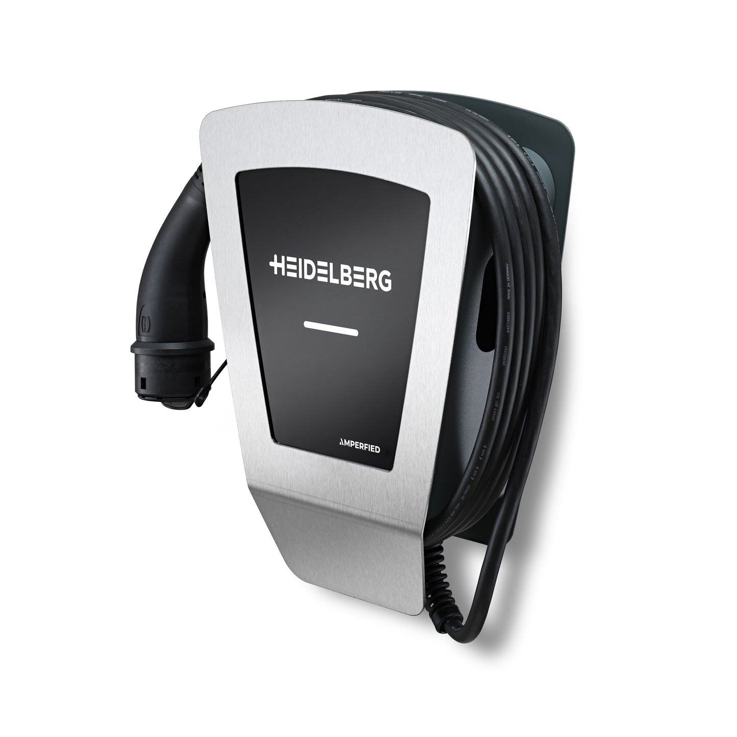 HEIDELBERG Amperfied Wallbox mit 11 kW Ladeleistung. §14 a-konform. Inkl 7,5 m Ladekabel. Optional 5 Jahre Garantie. Für Privat & Unternehmen. Ladestation Energy Control Plus