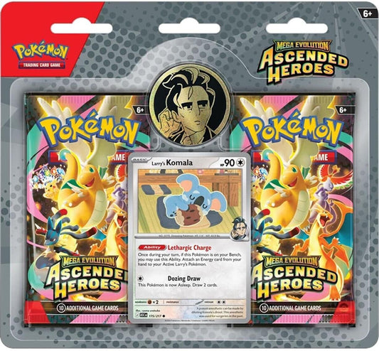 Pokémon Ascended Heroes Booster Pack Larry's Komala - Blister
