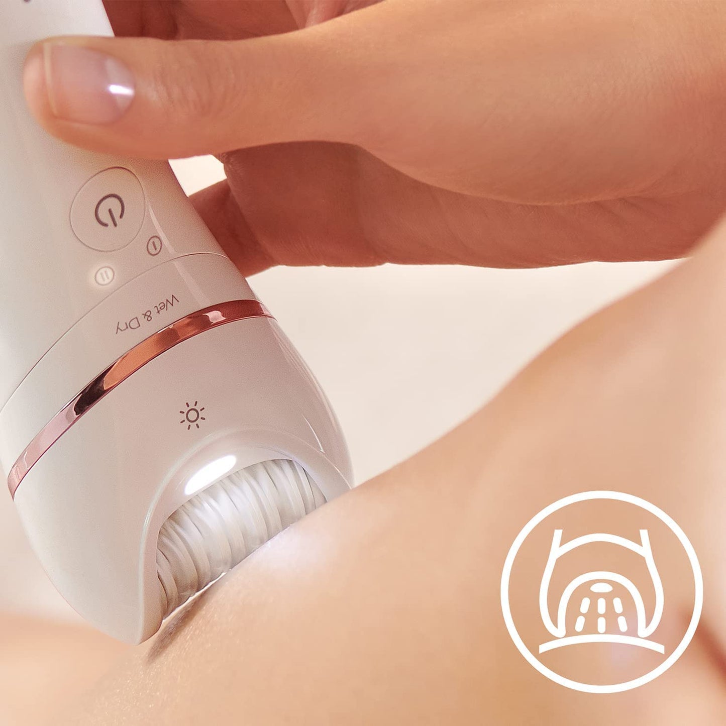 Philips Epilierer Series 8000 (Modell BRE740/10)