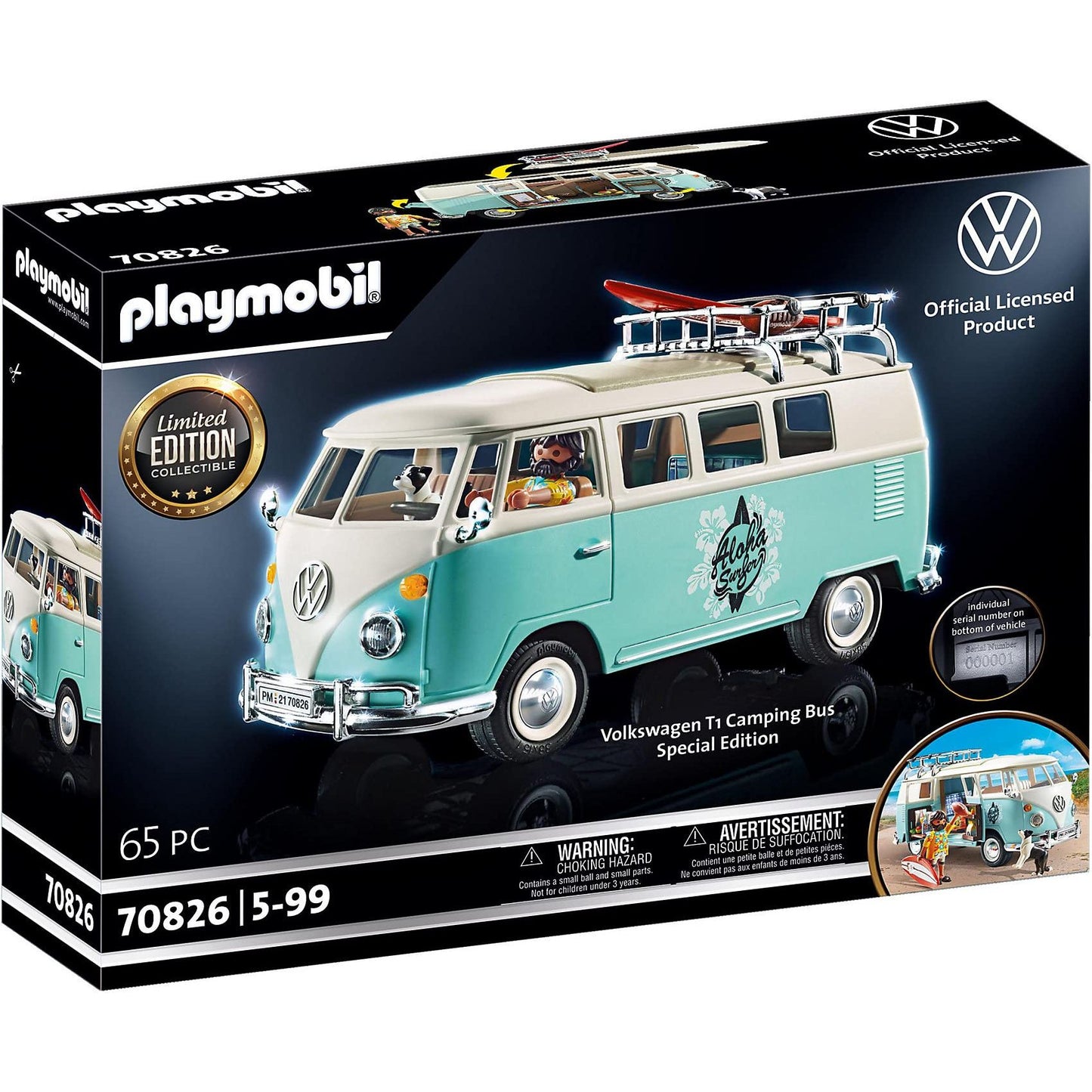 PLAYMOBIL Volkswagen T1 Camping Bus - Special Edition